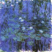 Claude Monet Blue Water Lilies